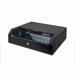 Digitus Boîtier mural - SOHO, Slim, Rack monté sur le mur, 3U, 30 kg, 8,5 kg, Noir