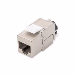 Digitus Module Keystone CAT 6A, blindé avec gestionnaire de câbles intelligent, Argent, Rj-45, 19 g, Chine