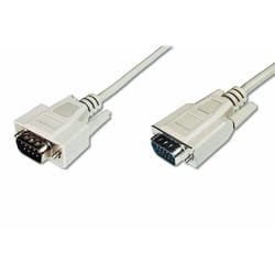 Digitus 08782 câble VGA 3 m VGA (D-Sub) Beige
