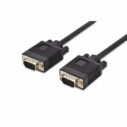 Digitus Câble de raccordement pour moniteur VGA, 1,8 m, VGA (D-Sub), VGA (D-Sub), Mâle, Mâle, Noir