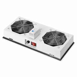 Digitus Modules de ventilation pour boîtier mural IP55 de 19 po, Gris, 2 ventilateur(s), 276 m³/h, Turquie, IP55 Cabinet, 0,1 ...