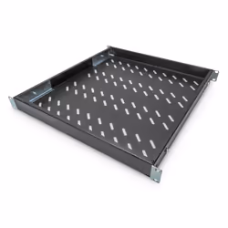Digitus Étagères avec rails de fixation variables pour montage fixe dans les armoires de 483 mm (19 po) - Vue supplémentaire 4
