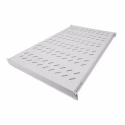 Digitus Étagères avec rails de fixation variables pour montage fixe dans les armoires de 483 mm (19 po), Étagère, Gris, 50 kg ...