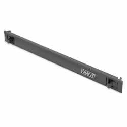Digitus Cache opaque 1 UH, snap-in, pour armoires réseau et de serveur, Noir, Synthétique ABS, 1U, Chine, 48,3 cm (19"), 500  ...