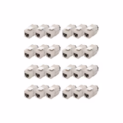 Digitus Module Keystone CAT 6A, blindé avec gestionnaire de câbles intelligent, pack (24 pièces), Argent, 14,5 x 35,3 x 19,5 ...