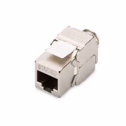 Digitus Module Keystone CAT 5e de classe D, blindé, Argent, RJ45, LSA, 23 g, 210 cm³, 100 mm