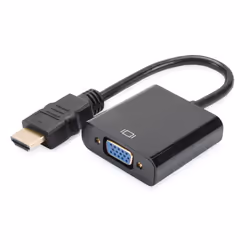 Digitus Convertisseur HDMI en VGA, VGA (D-Sub), 1920 x 1080 pixels, 1080p, 165 MHz, Noir, Chine