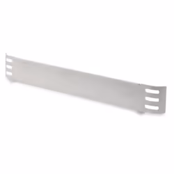 Digitus Panneau frontal de gestion de câbles, arrondi, Panneau de gestion de câbles, Blanc, 2U, 1 pièce(s)