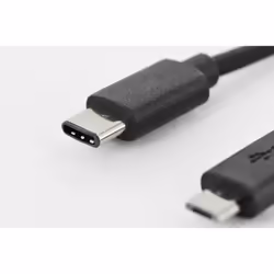 Digitus Câble de raccordement USB Type-C™, Type-C™ vers micro B, Ver. USB 2.0