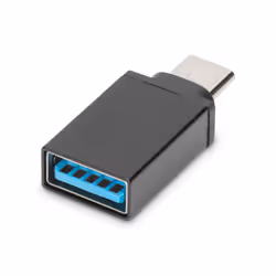 Digitus AK-300506-000-S, USB C, USB A, Noir