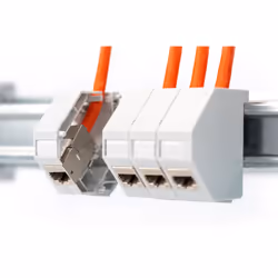 Digitus Boîtier Keystone pour montage de profilés chapeau, IP20