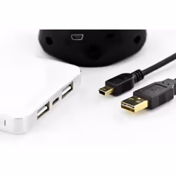 ASSMANN Electronic AK-300123-010-S câble USB 1 m USB 2.0 USB A Mini-USB B Noir