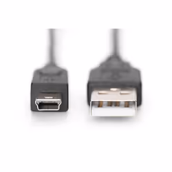 Digitus Câble de raccordement USB 2.0, type A vers Mini B