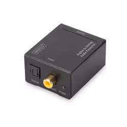 Digitus Convertisseur audio numérique-analogique, 5 V, 1000 mA, 0,5 W, 50 mm, 40 mm, 30 mm