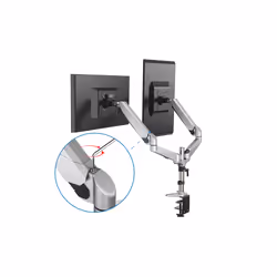 Digitus Support d'écran universel avec monture de bureau et ressort pneumatique - Vue supplémentaire 4
