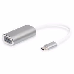 Digitus Adaptateur graphique USB Type-C™ VGA, 0,2 m, USB Type-C, VGA (D-Sub), Mâle, Mâle, 1920 x 1080 pixels