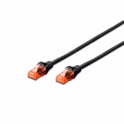 Digitus Câbles à paires CAT 6 U-UTP - LSZH, 0,25 m, Cat6, U/UTP (UTP), RJ-45, RJ-45