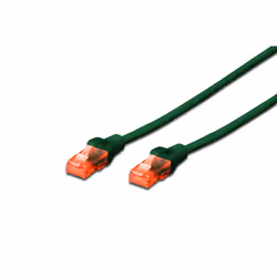 Digitus Câbles à paires CAT 6 U-UTP - LSZH, 0,25 m, Cat6, U/UTP (UTP), RJ-45, RJ-45