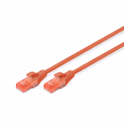Digitus Câbles à paires CAT 6 U-UTP - LSZH, 1 m, Cat6, U/UTP (UTP), RJ-45, RJ-45