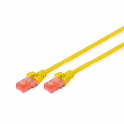 Digitus DK-1617-050/Y, 5 m, Cat6, U/UTP (UTP), RJ-45, RJ-45