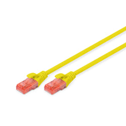 Digitus DK-1617-050/Y câble de réseau Jaune 5 m Cat6 U/UTP (UTP)
