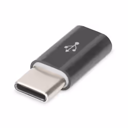 Digitus USB2.0-C/USB2.0 Micro-B, USB C, Micro USB B, Noir