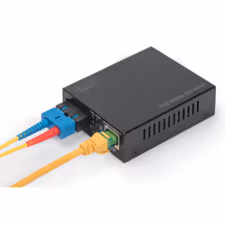 Digitus Convertisseurs de médias Gigabit PoE, RJ45 / SC, MM, PSE