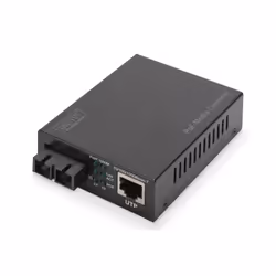 Digitus Convertisseurs de médias Gigabit PoE, RJ45 / SC, SM, PSE, 1000 Mbit/s, 100Base-TX, 1000Base-TX, 1000Base-LX, IEEE 802 ...
