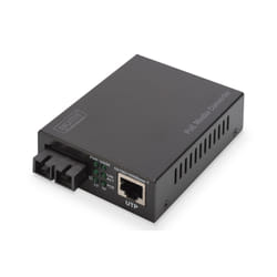 Digitus Convertisseurs de médias Gigabit PoE, RJ45 / SC, SM, PSE