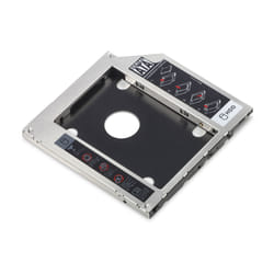 Digitus Boîtier de raccordement SSD/HDD pour baie de disque CD/DVD/Blu-ray, SATA sur SATA III, hauteur de construction 9,5 mm