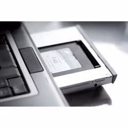 Digitus Boîtier de raccordement SSD/HDD pour baie de disque CD/DVD/Blu-ray, SATA sur SATA III, hauteur de construction 12,7 mm