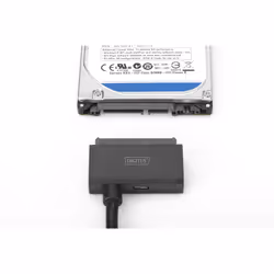 Digitus Câble d’adaptateur USB 3.1, Type-C™ vers SATA 3 pour disques SSD/HDD de 2,5 po