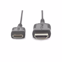 Digitus Câble de branchement HDMI à haut débit de type C vers A, HighFlex