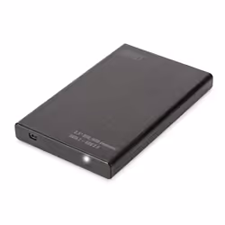Digitus Boîtier SSD/HDD de 2.5 po, SATA I à II vers USB 2.0, Boîtier disque dur/SSD, 2.5", SATA, Série ATA II, Connectivité U ...