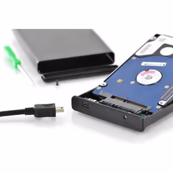 Digitus Boîtier SSD/HDD de 2.5 po, SATA I à II vers USB 2.0 - Vue supplémentaire 8
