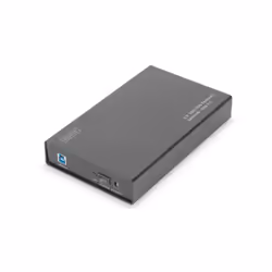 Digitus Boîtier de 3,5 po pour disque SSD/disque dur, SATA 3 - USB 3.0, Boîtier disque dur/SSD, 2.5/3.5", SATA, Série ATA II, ...