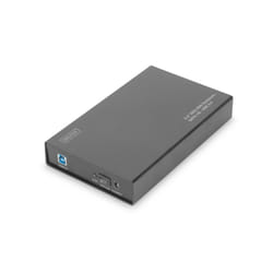 Digitus Boîtier de 3,5 po pour disque SSD/disque dur, SATA 3 - USB 3.0