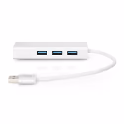 Digitus Hub USB 3.0 3 ports et adaptateur Gigabit LAN - Vue supplémentaire 6