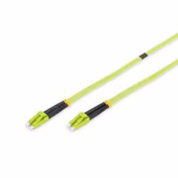 Digitus Câble de brassage multimode à fibre optique, LC / LC, 1 m, I-VH, OM5, LC, LC