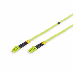 Digitus Câble de brassage multimode à fibre optique, LC / LC, 3 m, I-V(ZN) HH, OM5, LC, LC