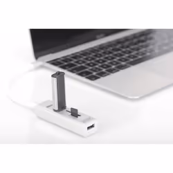 Digitus Concentrateur à 3 ports OTG USB Type-C™ + lecteur de carte
