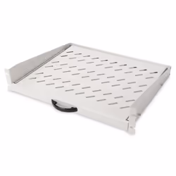 Digitus Étagère amovible pour montage fixe sur les rails profilés avant de 483 mm (19 po), Étagère, Gris, Acier, 30 kg, 2U, 1 ...