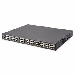 Digitus Injecteur Gigabit PoE+, 24 ports, Gigabit Ethernet (10/100/1000), Full duplex, Connexion Ethernet, supportant l'alime ...