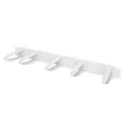 Digitus Panneau de rangement de câbles avec anneaux de câbles remplaçables pour armoires de 482,6 mm (19 po), Support de câbl ...