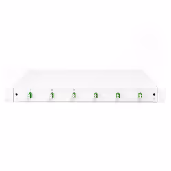Digitus Boîte d'épissure pour fibres optiques, équipée, 6x LC-APC DX, OS2