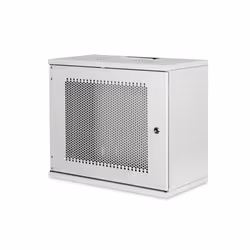Digitus Boîtiers muraux SOHO, non montés - 540 x 400 mm (lxp), Rack monté sur le mur, 9U, 60 kg, Rails de rack, Gris