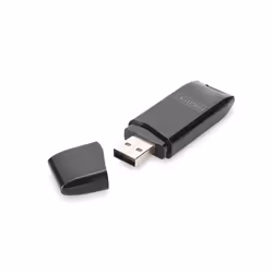 Digitus Multi-lecteur de carte USB 2.0, MicroSD (TransFlash), MicroSDHC, MicroSDXC, SD, SDHC, SDXC, Noir, USB 2.0, Windows 10 ...