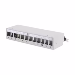 Digitus , RJ-45, Gris, Montage de rack, 1U, 125 mm, 265 mm