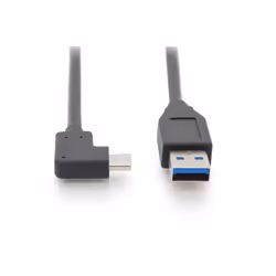 Digitus Câble de raccordement USB Type-C™ Gén. 2, Type-C™ 90° vers A