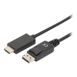 Digitus Câble adaptateur DisplayPort, DP - HDMI de type A